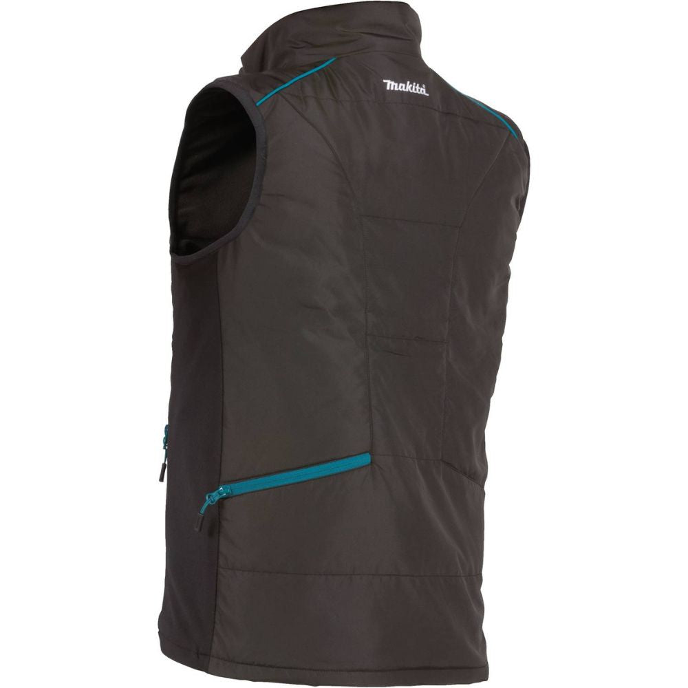 Makita DCV202ZL 18V LXT Lithium-Ion Cordless Heated Vest, Vest Only (Black, Large)