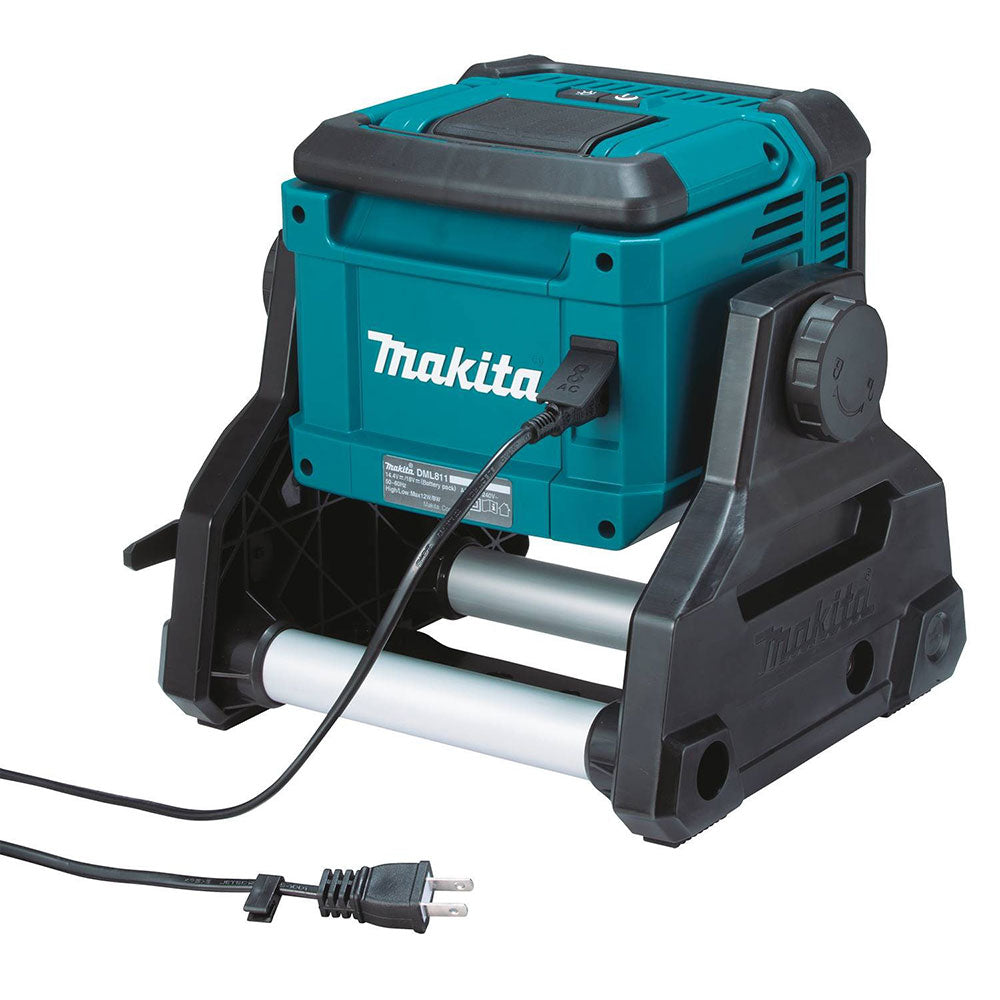 Makita DML811 18V LXT® Lithium-Ion Cordless/Corded Work Light, Light Only