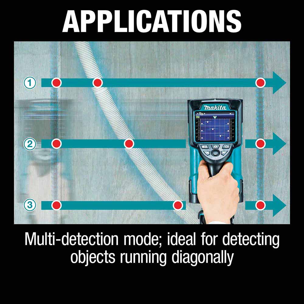 Makita DWD181R1J 18V LXT Multi-Surface Scanner Kit (2.0Ah)