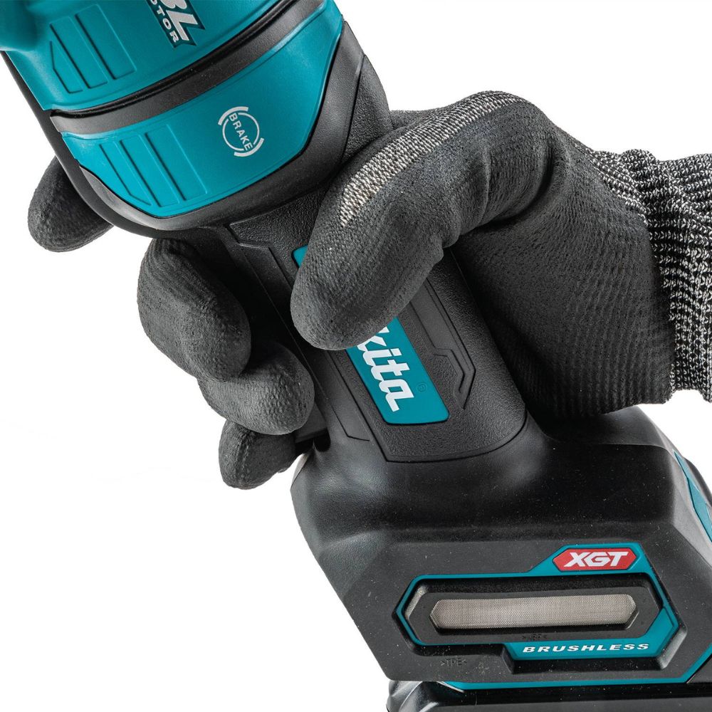 Makita GAG14Z 40V max XGT Brushless Cordless 4-1/2" / 6" Paddle Switch Angle Grinder, with Electric Brake, Tool Only