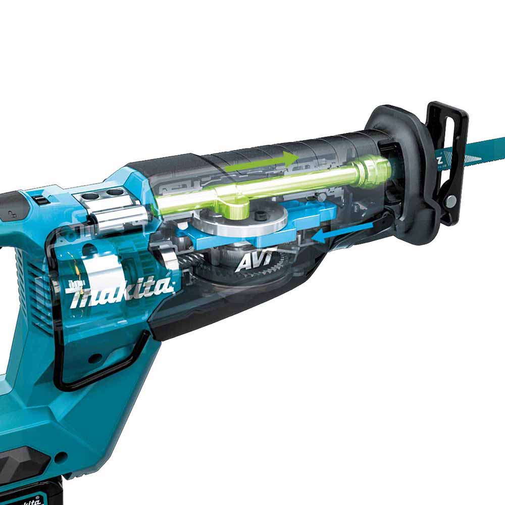 Makita GRJ02M1 40V max XGT Brushless Cordless AVT Orbital Reciprocating Saw Kit (4.0Ah)