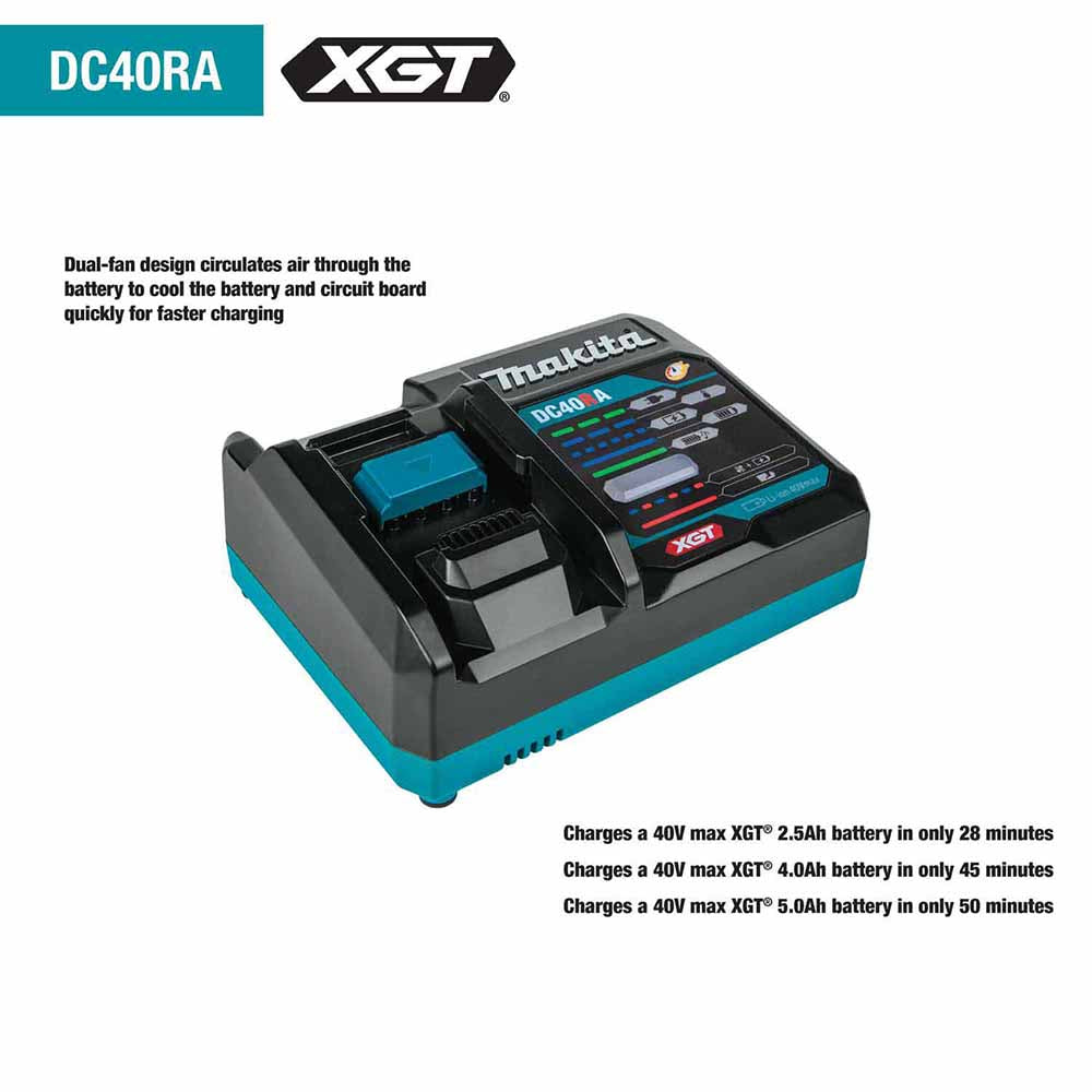 Makita GRJ02M1 40V max XGT Brushless Cordless AVT Orbital Reciprocating Saw Kit (4.0Ah)