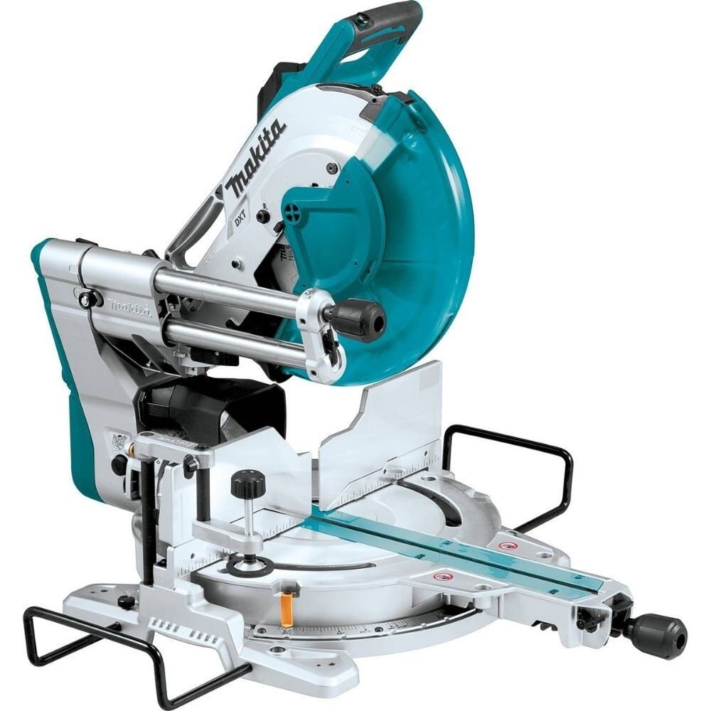 Makita LS1219LX 12" Dual-Bevel Sliding Compound Miter Saw, laser, stand