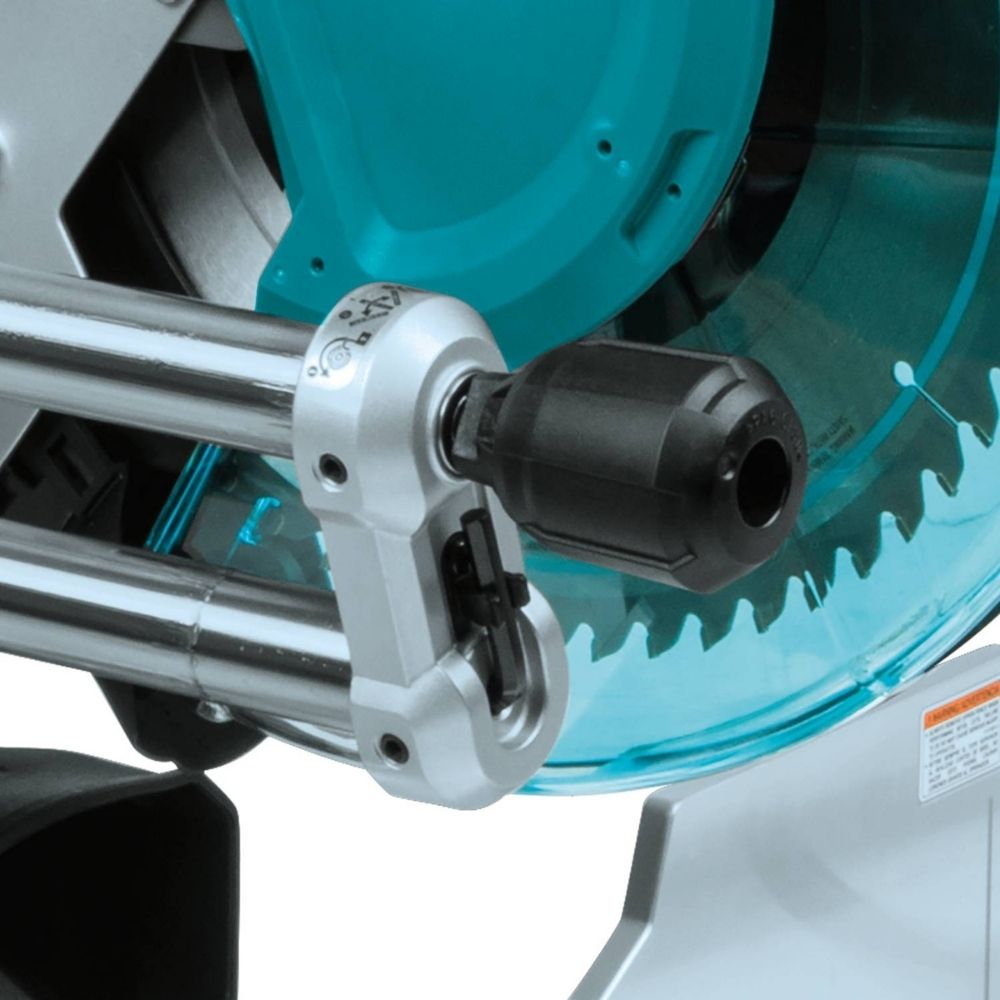 Makita LS1219LX 12" Dual-Bevel Sliding Compound Miter Saw, laser, stand