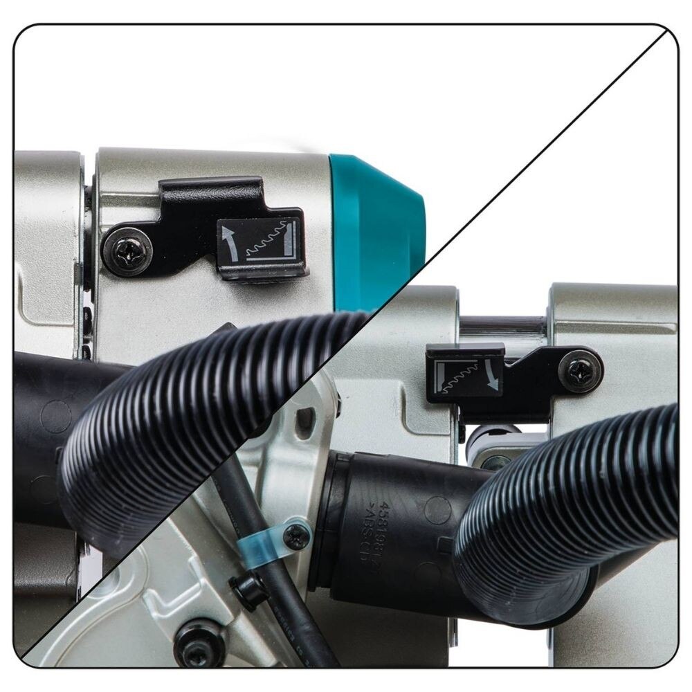Makita LS1219LX 12" Dual-Bevel Sliding Compound Miter Saw, laser, stand