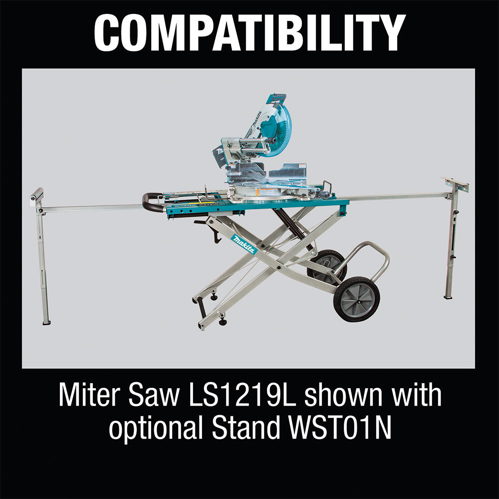 Makita LS1219L 12" Dual-Bevel Sliding Compound Miter Saw, laser
