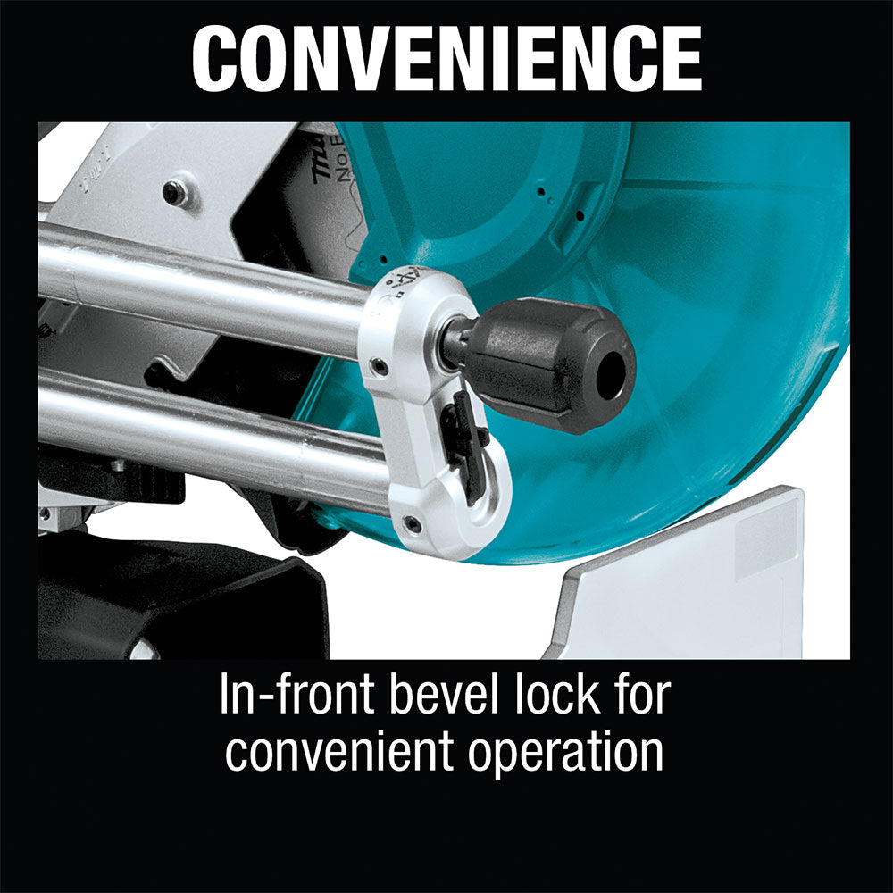 Makita LS1219L 12" Dual-Bevel Sliding Compound Miter Saw, laser