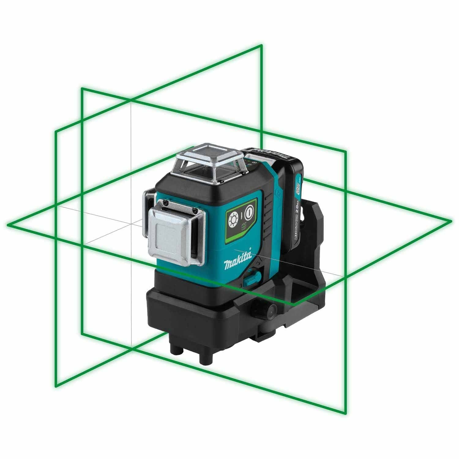 Makita SK700GDNAJ 12V max CXT Self-Leveling 360° 3-Plane Green Laser Kit