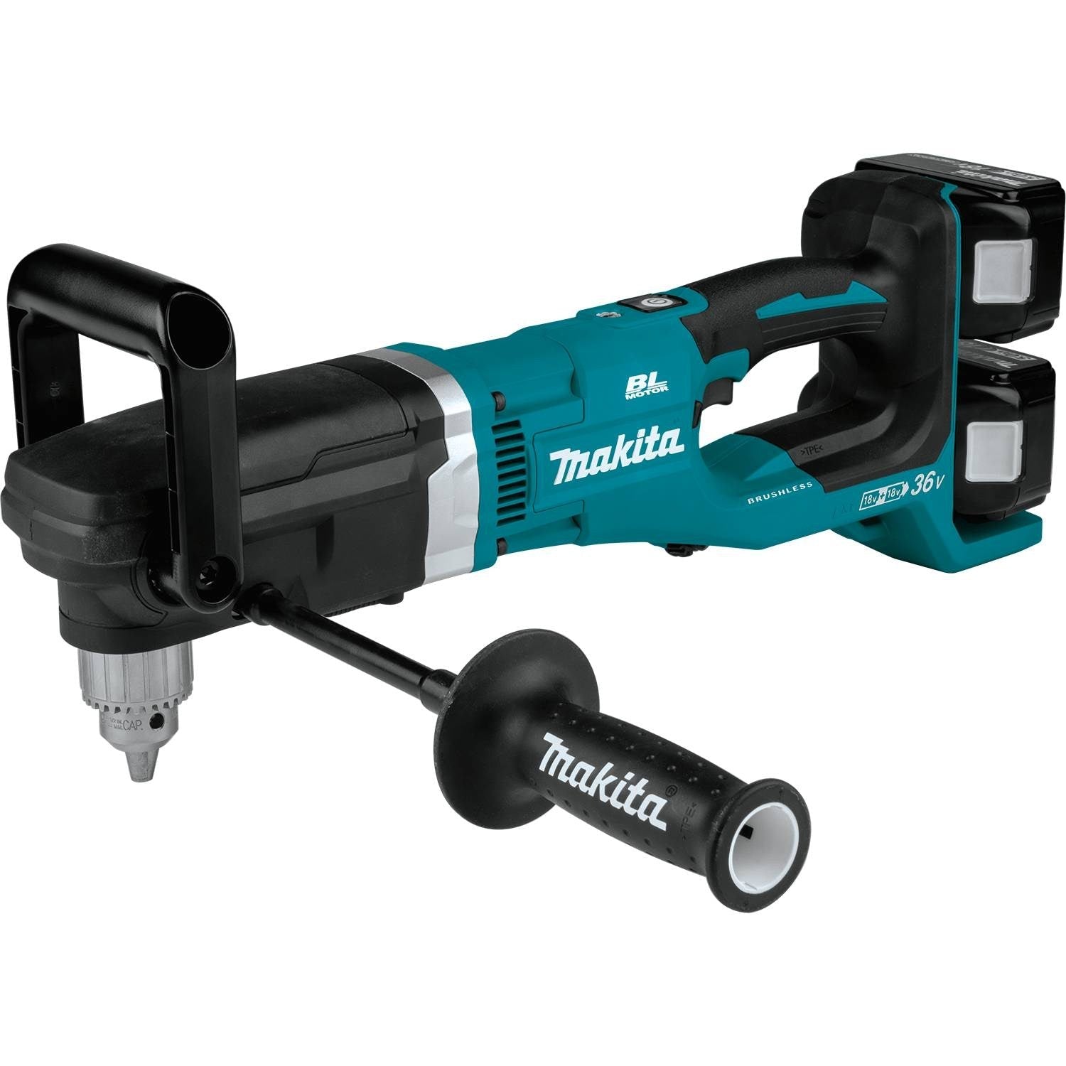 Makita XAD03PT 18V X2 LXT Lithium‑Ion Brushless Cordless 1/2" Right Angle Drill Kit