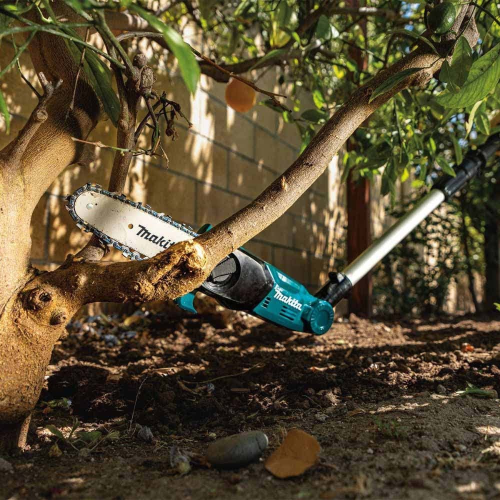 Makita XAU03Z 18V LXT Lithium-Ion Brushless Cordless 8" Extendable Articulating Pole Saw, Tool Only