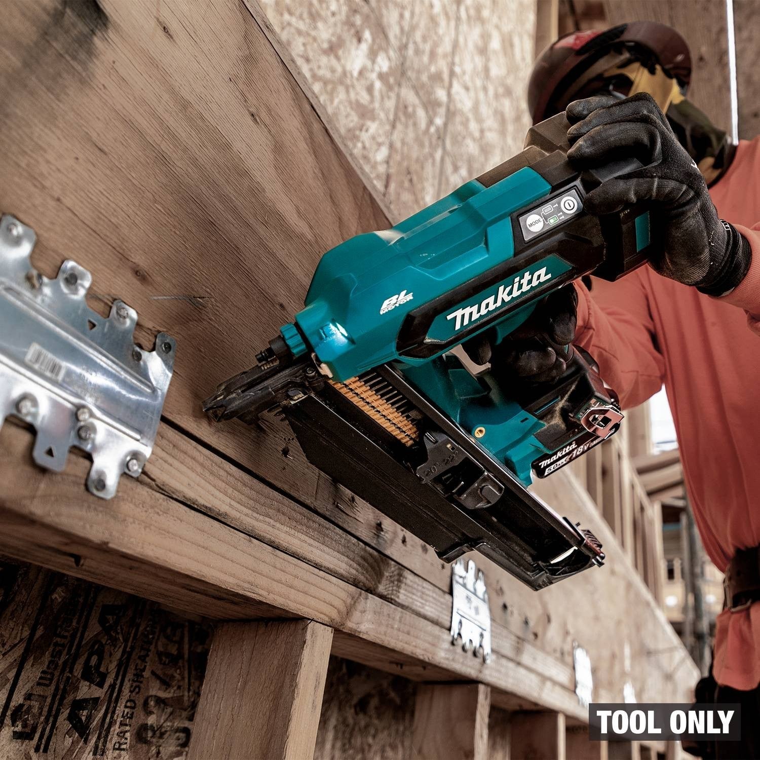 Makita XNB03Z 18V LXT Cordless 21 Degree Full Round Head 3-1/2" Framing Nailer (Tool Only)