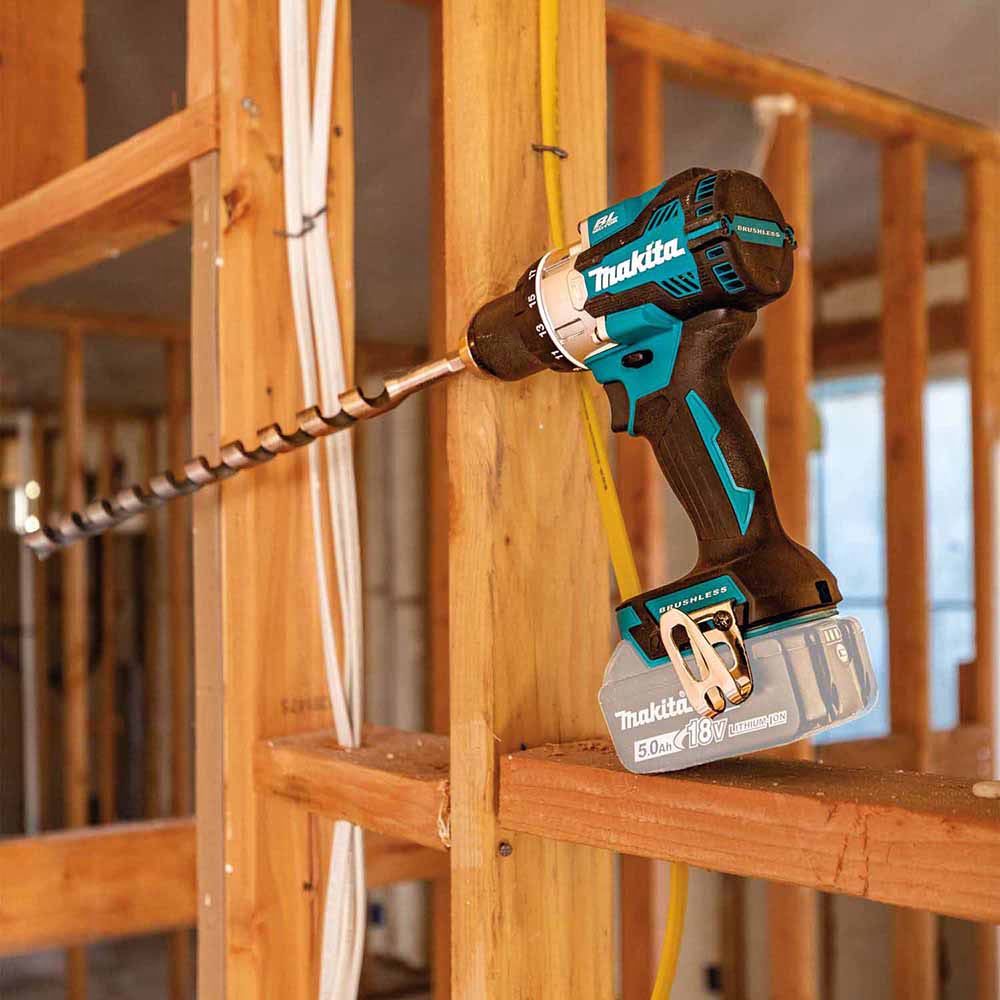 Makita XPH16Z 18V LXT Lithium-Ion Compact Brushless Cordless 1/2" Hammer Driver-Drill, Tool Only