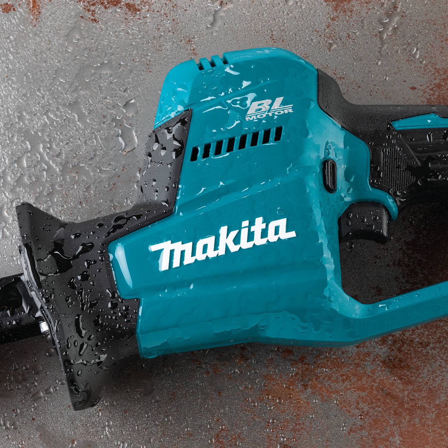 Makita XRJ08Z 18V LXT Lithium-Ion Brushless Cordless Compact One-Handed Recipro Saw, Tool Only