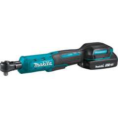 Makita XRW01SR1 18V LXT Lithium-Ion Cordless 3/8" / 1/4" Sq. Drive Ratchet Kit, interchangeable anvils, var. spd., L.E.D. Light, bag, with one battery (2.0Ah)