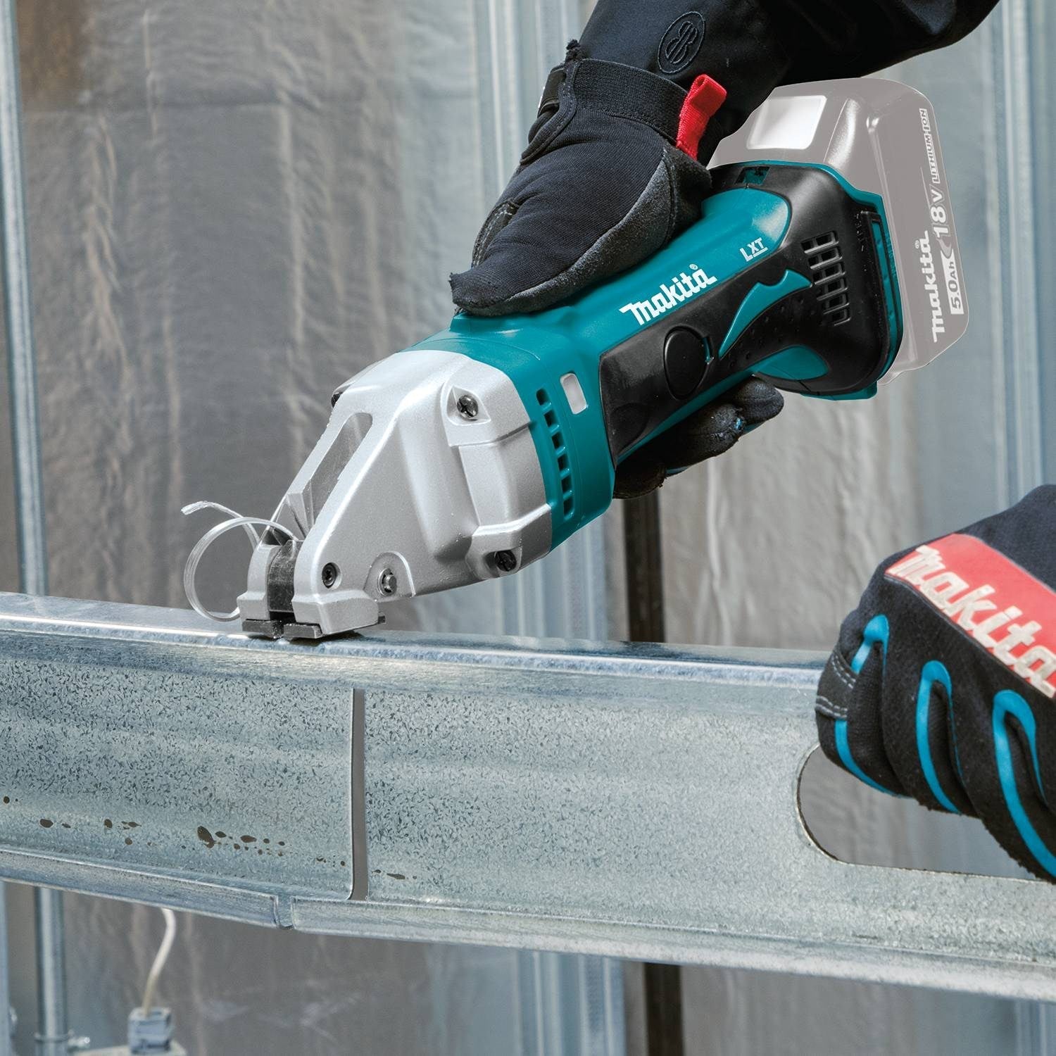 Makita XSJ02Z 18V LXT Lithium-Ion 16 Gauge Compact Straight Shear