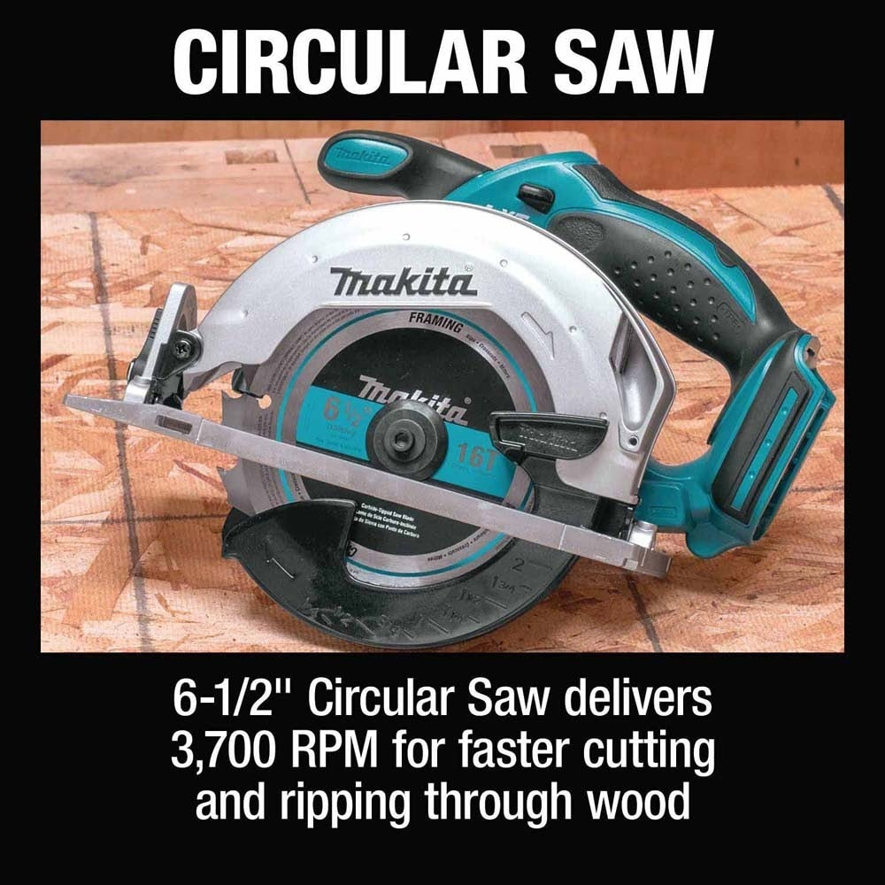 Makita XT1001SM 18V LXT Lithium-Ion Cordless 10-Pc. Woodworking Combo Kit (4.0Ah)