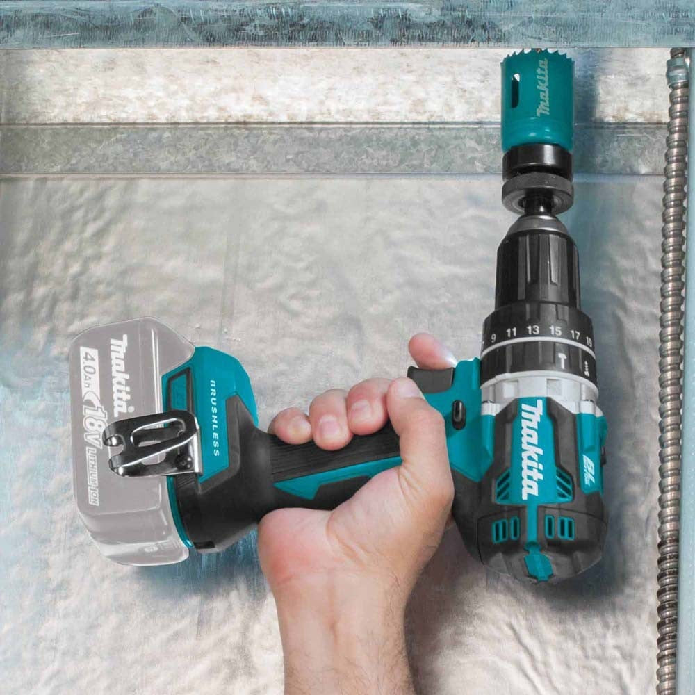 Makita XT1001SM 18V LXT Lithium-Ion Cordless 10-Pc. Woodworking Combo Kit (4.0Ah)