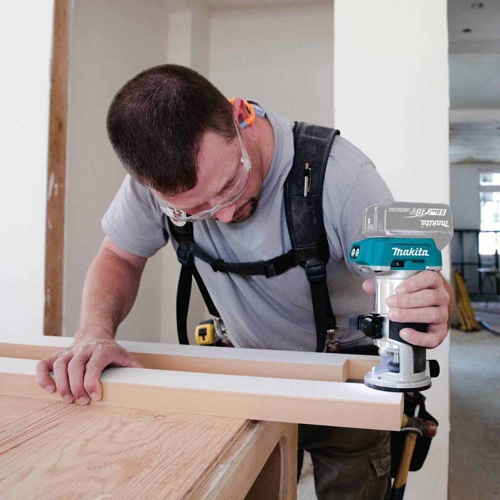 Makita XT1001SM 18V LXT Lithium-Ion Cordless 10-Pc. Woodworking Combo Kit (4.0Ah)