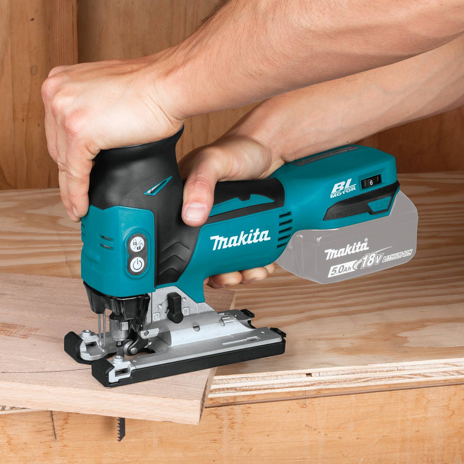 Makita XVJ01Z 18V LXT® Brushless Barrel Jig Saw
