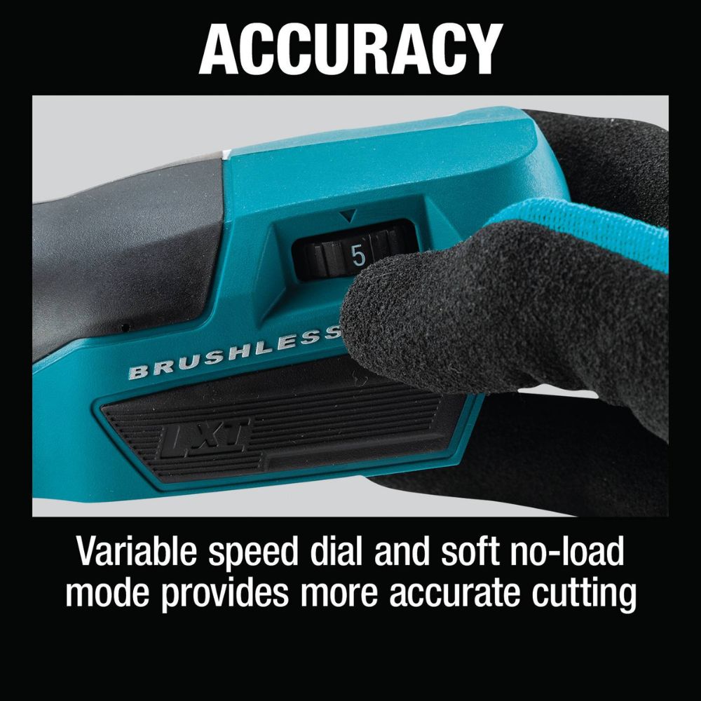Makita XVJ05Z 18V LXT Lithium-Ion Brushless Cordless Barrel Grip Jig Saw, Tool Only