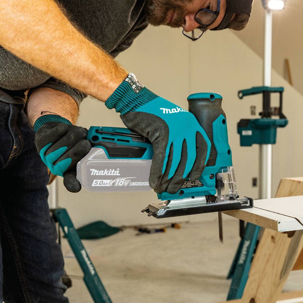 Makita XVJ05Z 18V LXT Lithium-Ion Brushless Cordless Barrel Grip Jig Saw, Tool Only