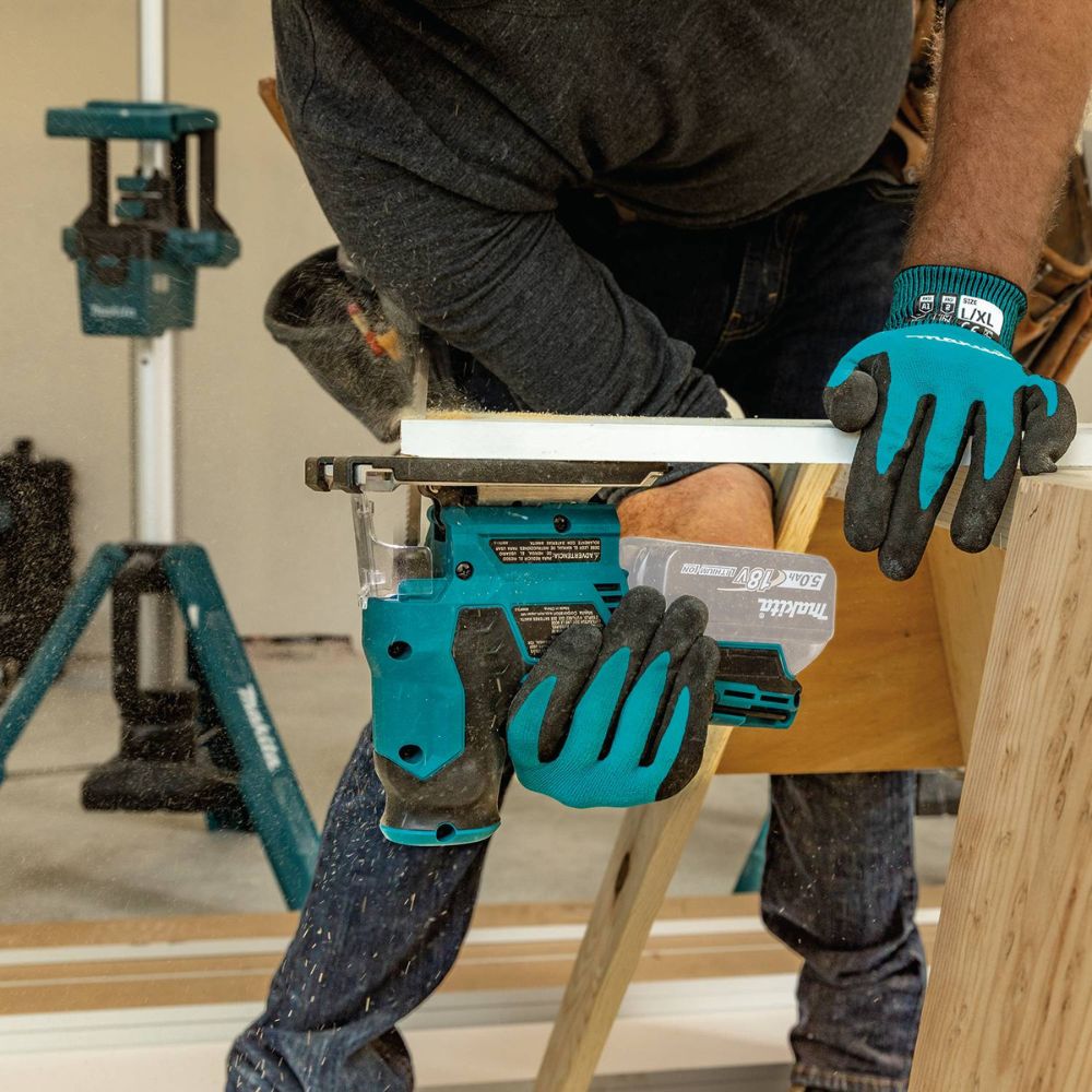 Makita XVJ05Z 18V LXT Lithium-Ion Brushless Cordless Barrel Grip Jig Saw, Tool Only
