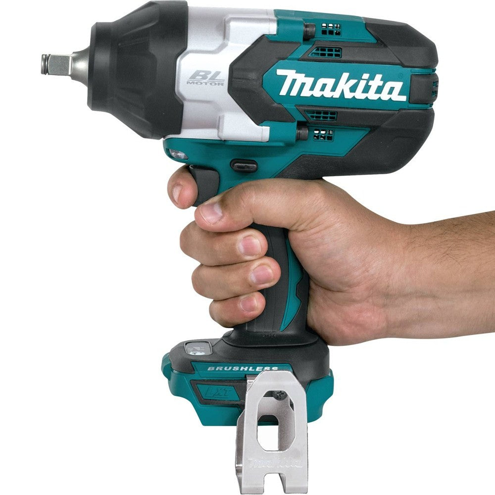 Makita XWT08Z 18V LXT Li-Ion Brushless High Torque 1/2" Sq. Drive Impact Wrench (Tool Only)